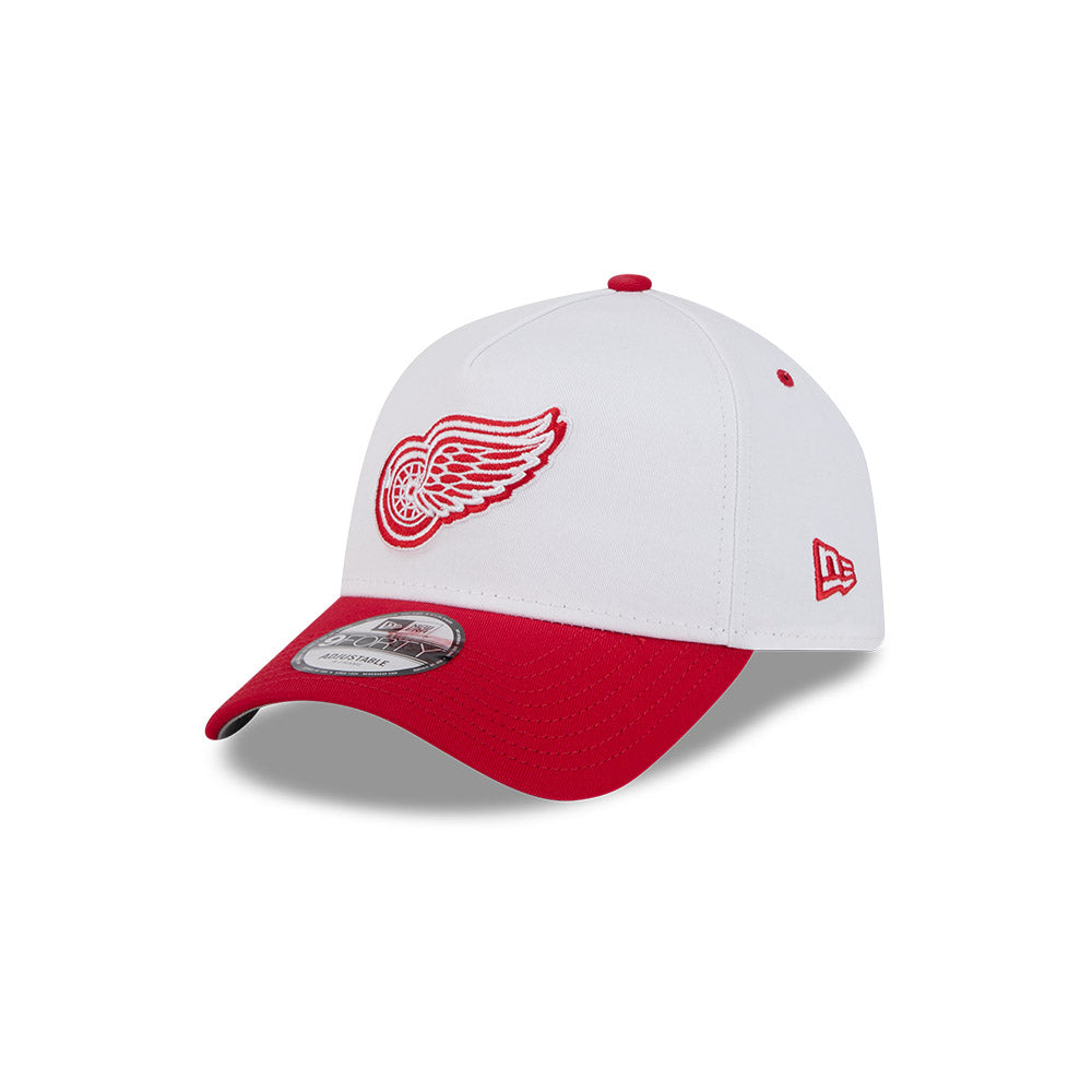 Detroit Red Wings Hat - OTC 2-Tone 9Forty A-Frame NHL Snapback Cap - New Era